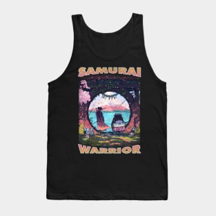 Samurai x Panda Tank Top